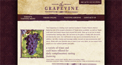 Desktop Screenshot of grapevineingruene.com
